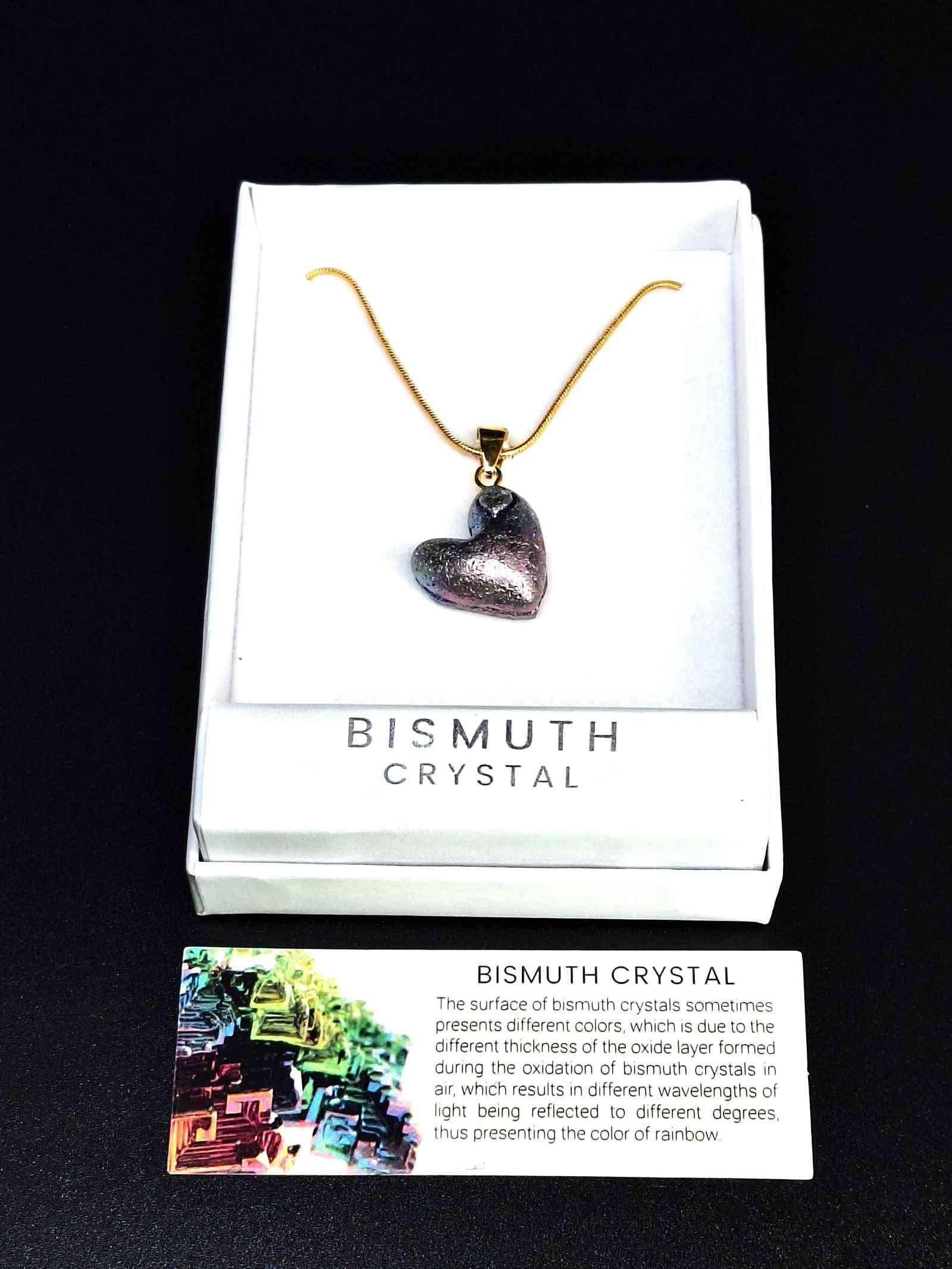 Bismuth Heart Gift Set Grounded Lifestyles Products